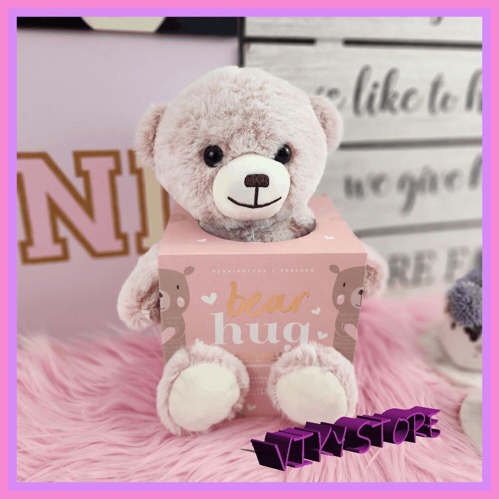 💖 NWT Penningtons Bear Hug Heatable Hot or Cold Plush #7255 💖